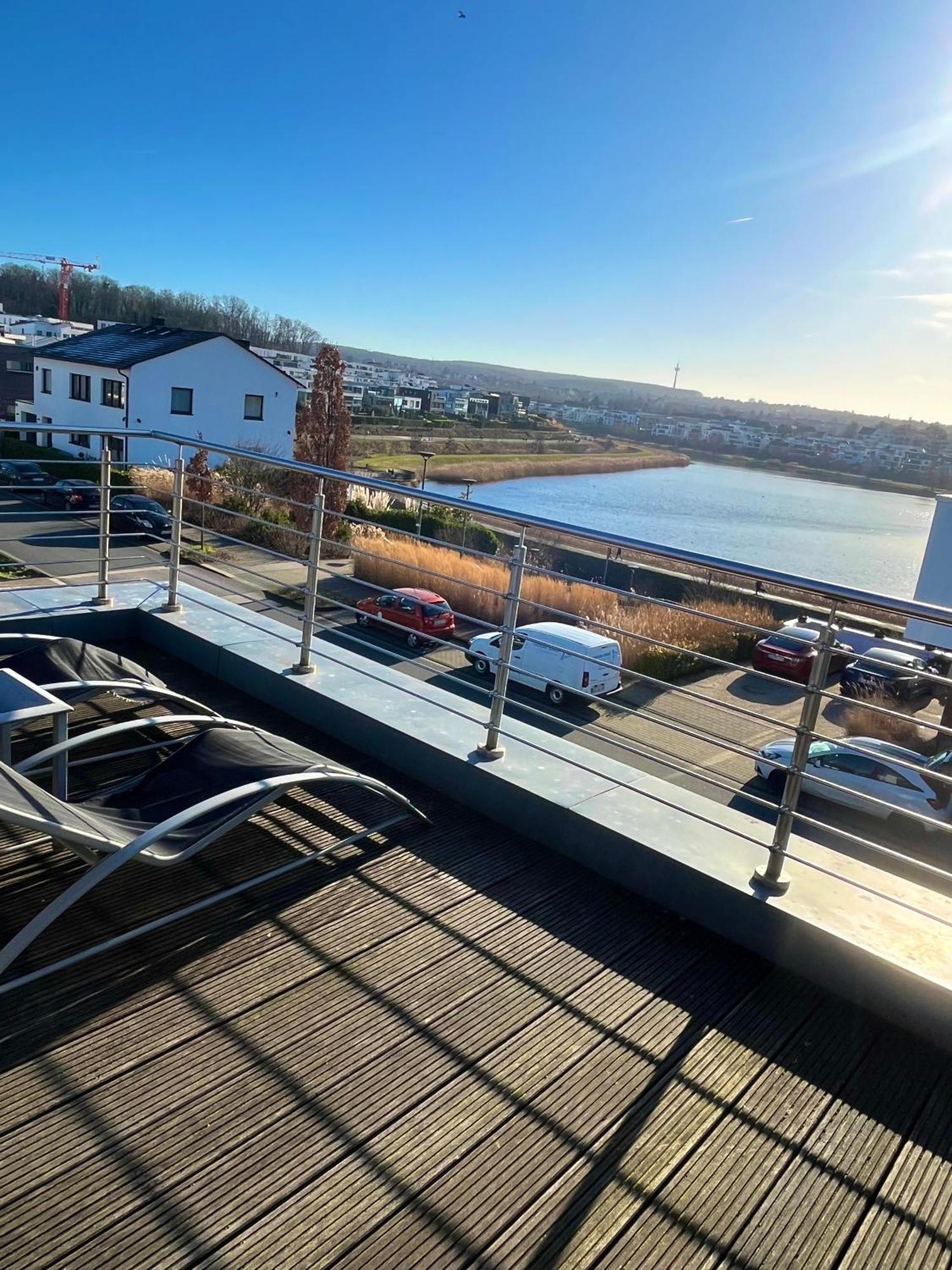 Haus Mit Panoramablick Auf Den Phoenixsee Dortmund Eksteriør bilde