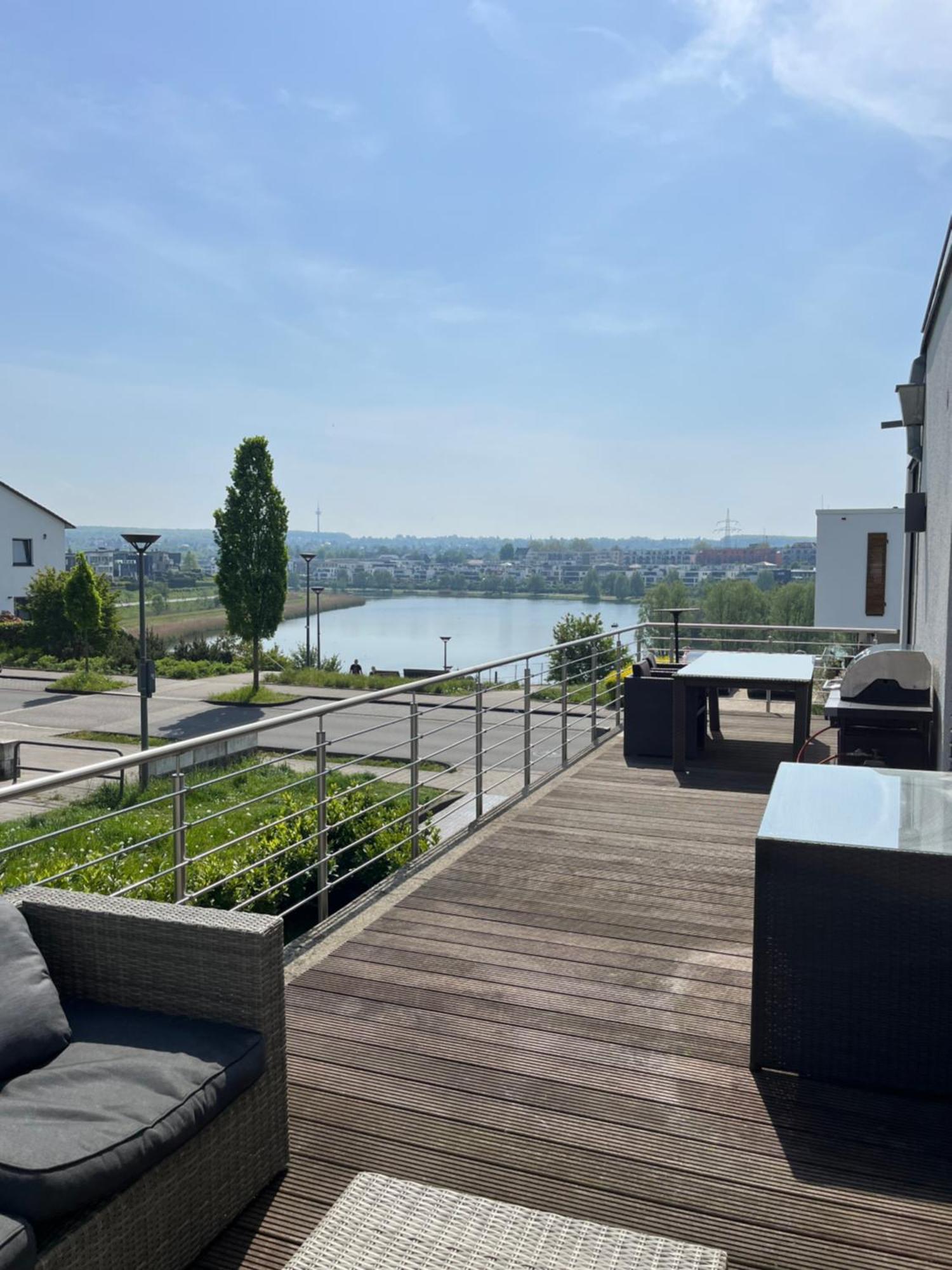 Haus Mit Panoramablick Auf Den Phoenixsee Dortmund Eksteriør bilde